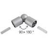 Castorama Coude Variable De 90° à 180° Pour Balustre Inoline -Pas Cher Clôture Magasin coude variable de 90 a 180 pour balustre inoline3444601750471 01t