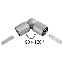 Castorama Coude Variable De 90° à 180° Pour Balustre Inoline