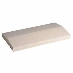 Castorama Dessus De Muret 2 Pentes Blanc 50 X 27,5 Cm