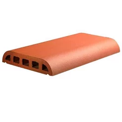 Castorama Dessus De Muret Arrondi 40 X 27 Cm Rouge