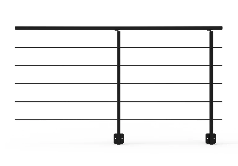 Castorama Kit Garde Corps Latéral Balto Noir 2m 3 Castorama Kit Garde Corps Latéral Balto Noir 2m