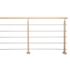 Castorama Pack Balustrade Inoline à Plat Hêtre 200 Cm -Pas Cher Clôture Magasin pack balustrade inoline a plat hetre 200 cm3443440008088 02c