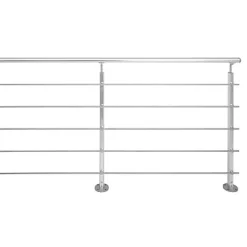 Castorama Pack Balustrade Inoline Alu Plat