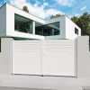 Castorama Portail Aluminium Nazaré Blanc - 300 X H.163,4 Cm -Pas Cher Clôture Magasin portail aluminium nazare blanc 300 x h 163 4 cm5600930218107 01i FR CF