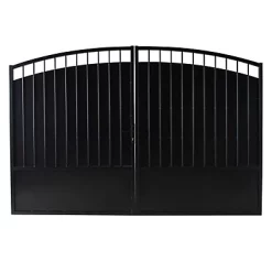 Castorama Portail Fer Blooma Oria Noir - 350 X H.181 Cm
