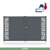 Castorama Portail Jardimat Aluminium Neva 3 Gris 7021 - 300 X H.180 Cm -Pas Cher Clôture Magasin portail jardimat aluminium neva 3 gris 7021 300 x h 180 cm3614110177094 01c FR CF