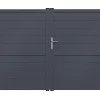 Castorama Portail Jardimat Aluminium Perth Gris Anthracite - 350 X H.170 Cm -Pas Cher Clôture Magasin portail jardimat aluminium perth gris anthracite 350 x h 170 cm3614110066619 02c