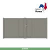 Castorama Portail Jardimat Battant Aluminium Aquarelle Gris Quartz - 300 X H.170 Cm 1 Castorama Portail Jardimat Battant Aluminium Aquarelle Gris Quartz - 300 X H.170 Cm -Pas Cher Clôture Magasin portail jardimat battant aluminium aquarelle gris quartz 300 x h 170 cm3614110203762 01c FR CF