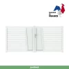 Castorama Portail Jardimat Battant Aluminium Audelange Blanc - 350 X H.164 Cm -Pas Cher Clôture Magasin portail jardimat battant aluminium audelange blanc 350 x h 164 cm3614110203991 01c FR CF