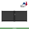 Castorama Portail Jardimat Battant Aluminium Pyla Noir - 350 X H.154 Cm -Pas Cher Clôture Magasin portail jardimat battant aluminium pyla noir 350 x h 154 cm3614110203632 01c FR CF