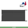 Castorama Portail Jardimat Coulissant Aluminium Annoire Noir - 350 X H.175 Cm