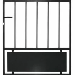 Castorama Portillon Acier Wales 100x120