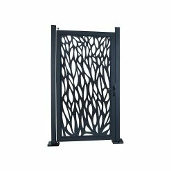 Castorama Portillon Arbre Alu Neva Anthracite 93 X H.171 Cm