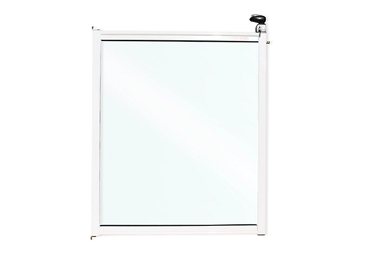 Castorama Portillon En Verre Pour Barrière De Piscine En Aluminium Blanc 3 Castorama Portillon En Verre Pour Barrière De Piscine En Aluminium Blanc