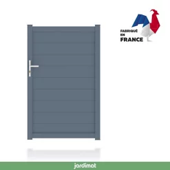 Castorama Portillon Jardimat Alpes Gris , 100 X 160 Cm