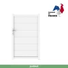 Castorama Portillon Jardimat Aluminium Chalon Blanc 9016 - 100 X H.167 Cm