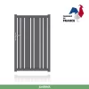 Castorama Portillon Jardimat Aluminium Genes Gris 7016 - 100 X H.152 Cm