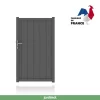 Castorama Portillon Jardimat Aluminium Olivier Noir 2100 - 100 X H.172 Cm