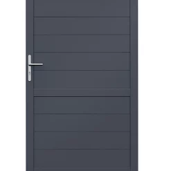 Castorama Portillon Jardimat Aluminium Perth Gris Anthracite - 100 X H.170 Cm