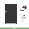 Castorama Portillon Jardimat Battant Aluminium Alpes Trio Noir - 100 X H.160 Cm 1 Castorama Portillon Jardimat Battant Aluminium Alpes Trio Noir - 100 X H.160 Cm -Pas Cher Clôture Magasin portillon jardimat battant aluminium alpes trio noir 100 x h 160 cm3614110203168 01c FR CF