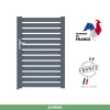 Castorama Portillon Jardimat Battant Aluminium Chamuse Gris Anthracite - 100 X H.164 Cm -Pas Cher Clôture Magasin portillon jardimat battant aluminium chamuse gris anthracite 100 x h 164 cm3614110204257 01c FR CF