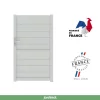 Castorama Portillon Jardimat Battant Aluminium Perth Blanc - 100 X H.170 Cm -Pas Cher Clôture Magasin portillon jardimat battant aluminium perth blanc 100 x h 170 cm3614110202611 01c FR CF