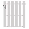 Castorama Portillon Jardimat Pvc Arènes Blanc 9016 - 100 X H.140 Cm -Pas Cher Clôture Magasin portillon jardimat pvc arenes blanc 9016 100 x h 140 cm3614110009593 01c FR CF