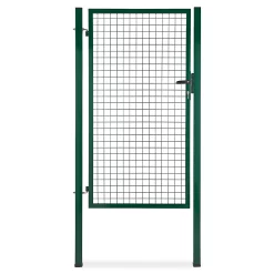 Castorama Portillon Pour Clôture Grillagée à Poteaux Carrés Blooma Vert 100 X H.170 Cm