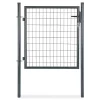 Castorama Portillon Pour Clôture Grillagée à Poteaux Ronds Gris 100 X H.100 Cm -Pas Cher Clôture Magasin portillon pour cloture grillagee a poteaux ronds gris 100 x h 100 cm3663602729570 01c