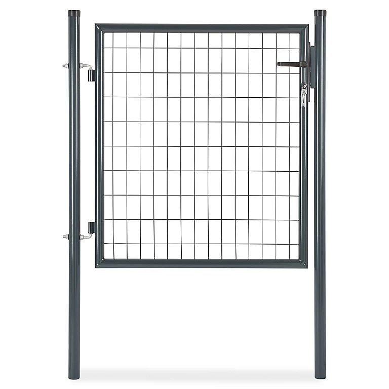 Castorama Portillon Pour Clôture Grillagée à Poteaux Ronds Gris 100 X H.100 Cm 3 Castorama Portillon Pour Clôture Grillagée à Poteaux Ronds Gris 100 X H.100 Cm