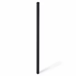 Castorama Poteau Aluminium Neva Anthracite H.240 Cm (sans Base)